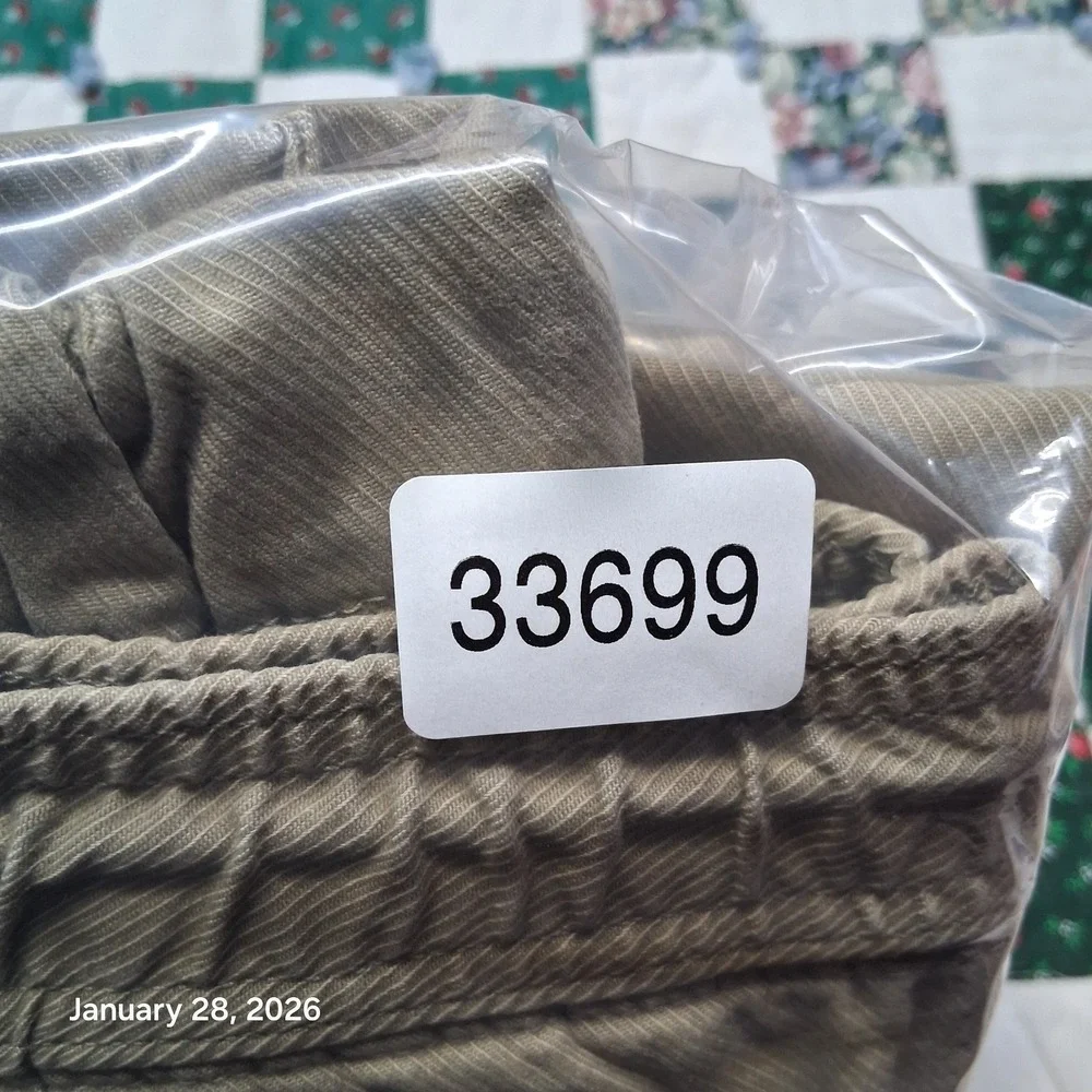 Banana Republic Aiden Fit Dress Jogger Chino Pants‎ Size 36x32 Tan Khaki